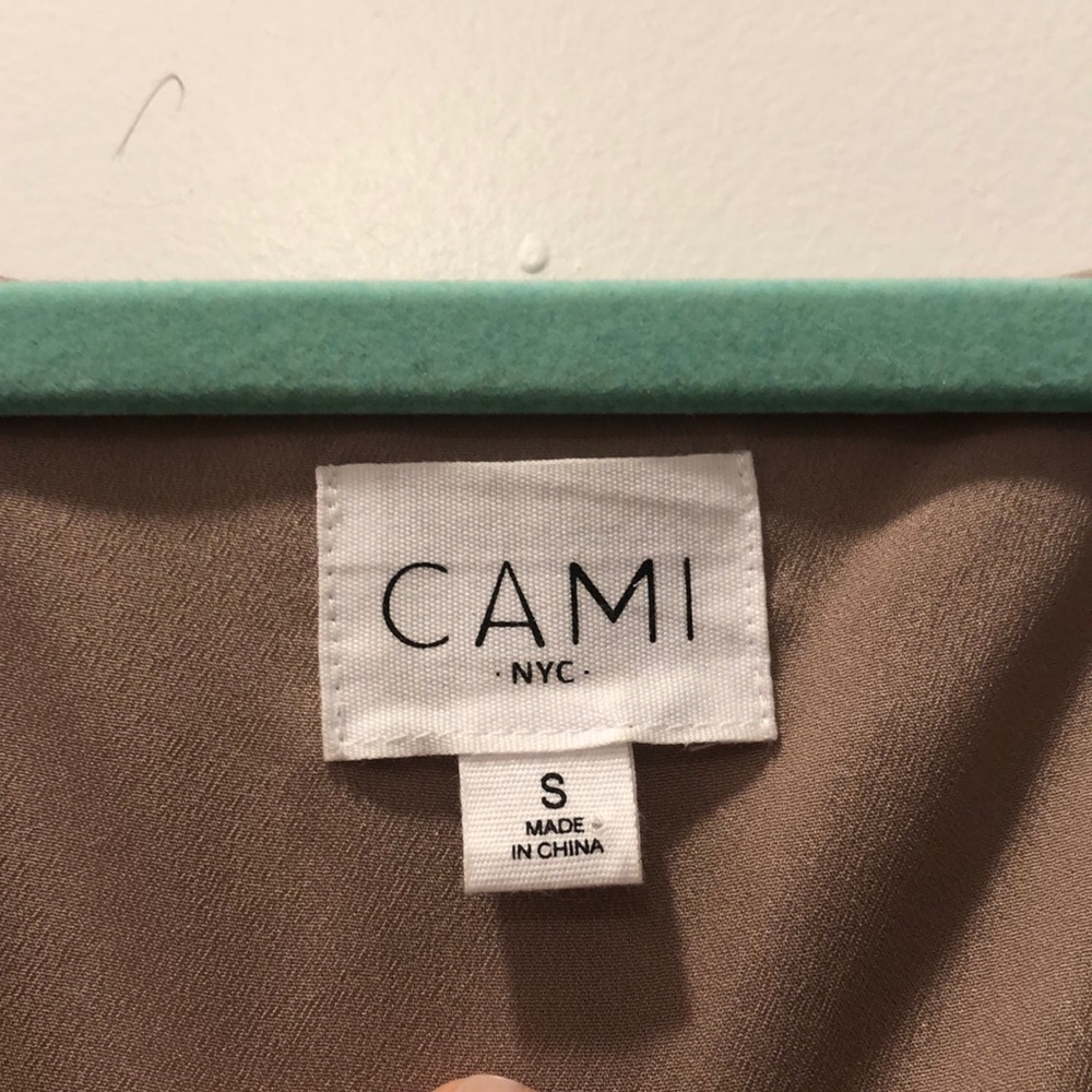 Anthropologie Channing Silk Cami in nude - Picture 5 of 9